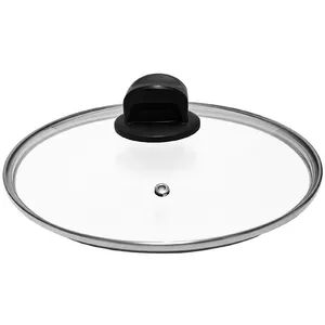 Glass Lid KETLER Olive 24 cm, heat-resistant tempered glass with stainless steel rim and steam vent