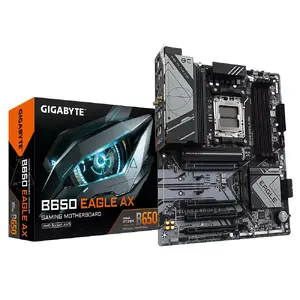 Motherboard GIGABYTE B650 EAGLE AX ATX, AMD B650 chipset, Socket AM5, DDR5, 4x DIMM, 256GB, Wi‑Fi 6E, Bluetooth 5.3