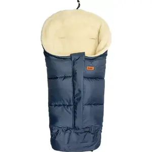Конверт‑спальник Sensillo COMBI 3in1 Wool Navy – многофункциональный детский спальный мешок 3 в 1 с пояснением из шерсти