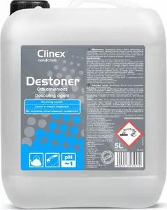 Nogulšņu šķīdums Clinex Destoner 5L – Clinex, 5 l stiprs izskalojums pārtikas iekārtām