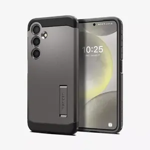 Spigen Galaxy S24 Case Tough Armor Gunmetal Melns Metālisks