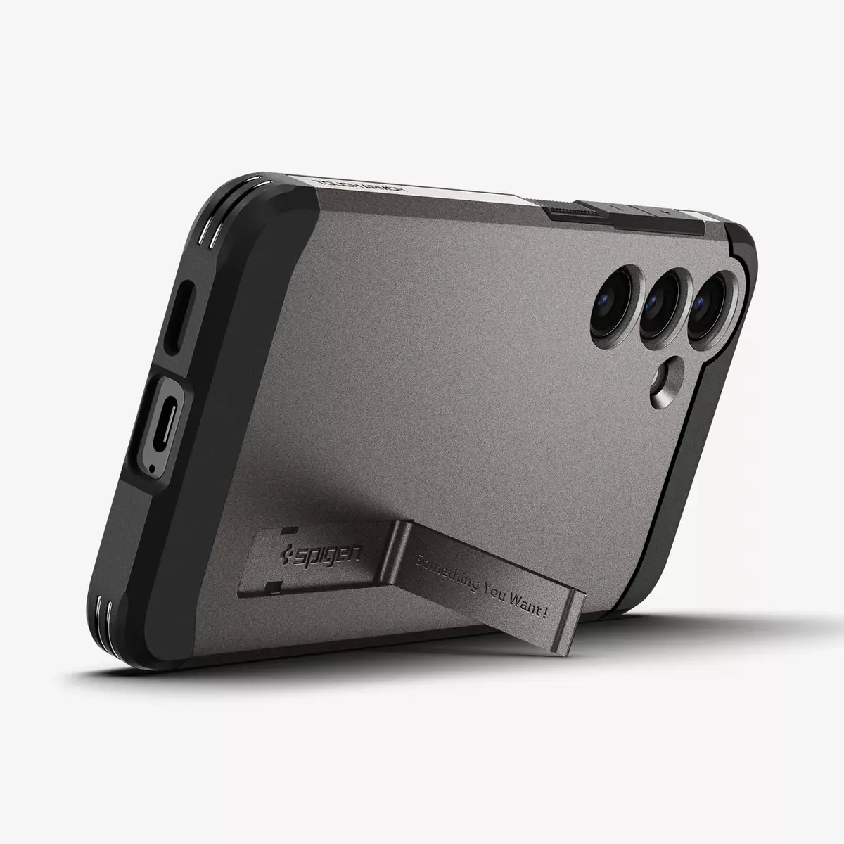Spigen Galaxy S24 Case Tough Armor Gunmetal Photo 5