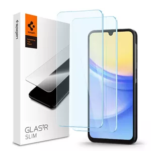 Защитное стекло Spigen Galaxy A25 5G Ударопрочное Устойчивое к царапинам