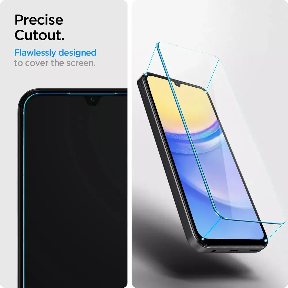 Stikla ekrāna aizsargstikls Spigen Galaxy A25 5G Photo 8