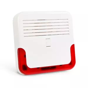 Беспроводная сирена Satel SD-6000 R внутренняя красная белая 12V 900mA