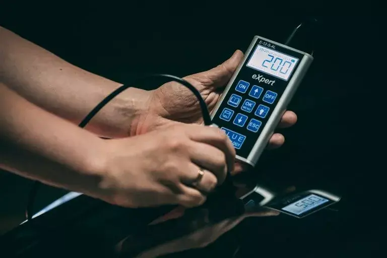 Krāsas biezuma mērītājs Blue Technology eXpert E-12-S-AL Photo 4