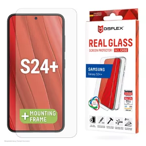 Screen Protector + Case Displex Samsung Galaxy S24+ scratch resistant