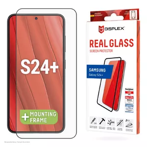 Защитное стекло Displex Full Cover для Samsung Galaxy S24+ 10H