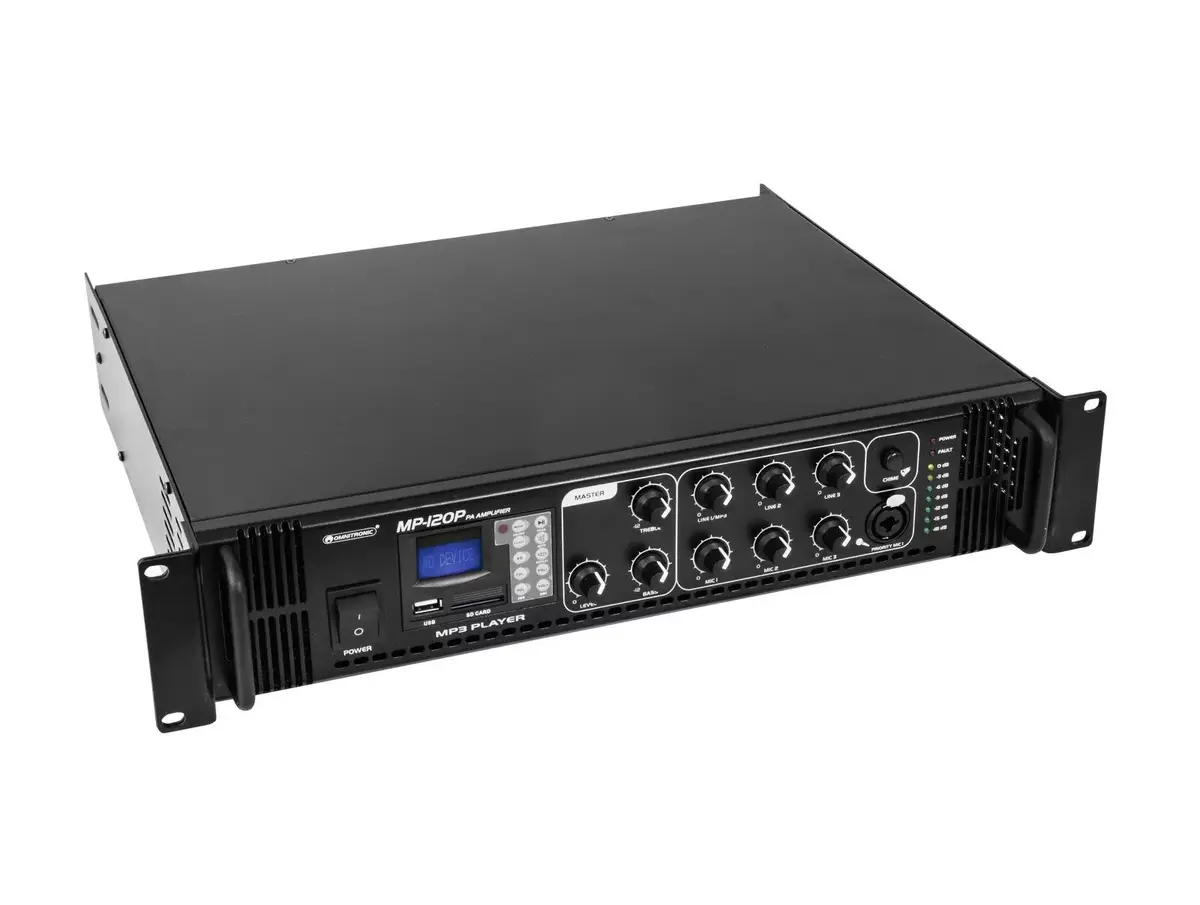 Audio pastiprinātājs Omnitronic 80709621 Photo 2