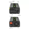 Pārveidotājs Qoltec Monolith 2000 MS 12V→230V 2000W Photo 11