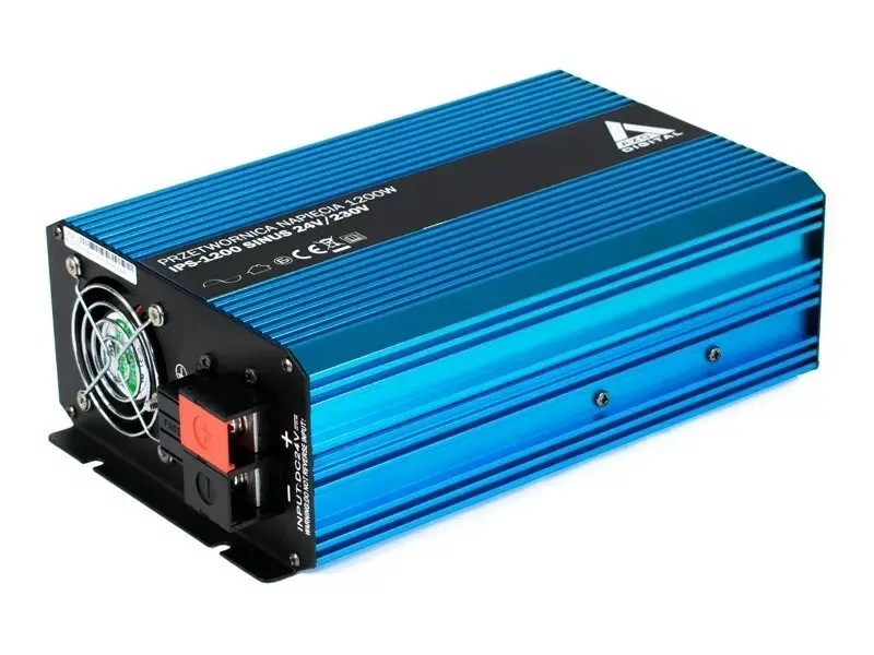 Инвертор AZO Digital SINUS IPS-1200S 24В в 230В Photo 3