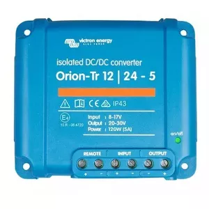 Преобразователь напряжения Victron Energy Orion-Tr 12/24-5A 120 Вт