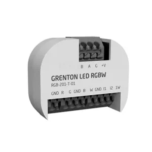 LED dimming module Grenton RGB-201-T-01 with 1-Wire digital inputs and 2 inputs