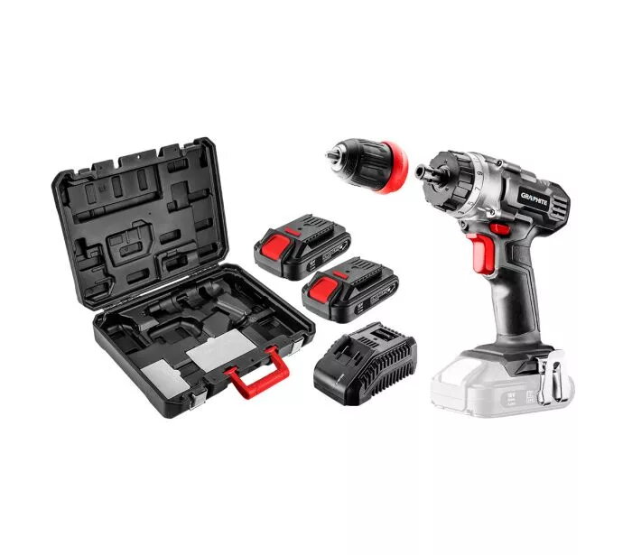 Pistolveida urbis Graphite 58G022-SET2 1250 RPM