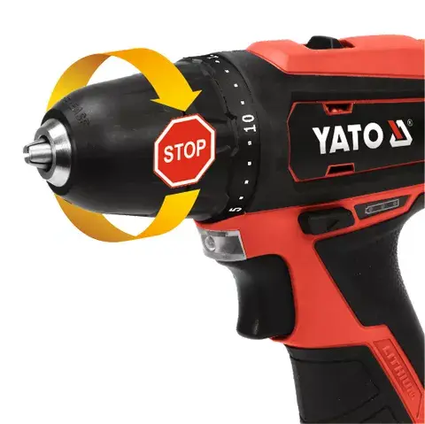 Yato YT-82901 Cordless Drill Driver 12V Photo 4