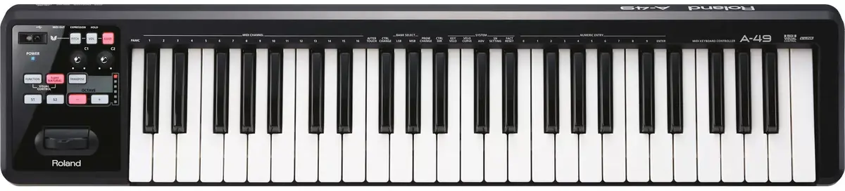 MIDI клавиатура Roland A-49 Photo 2