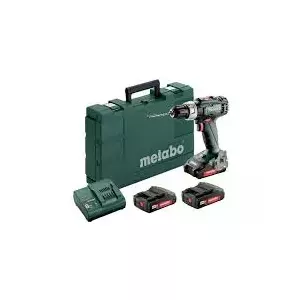 Cordless screwdriver Metabo SB 18 L, 18V, incl. 3x 2.0Ah batteries