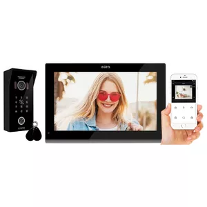 Video doorphone Eura VDP-99C5 WiFi RFID — video intercom with wireless connection and RFID access