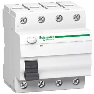 Residual Current Circuit Breaker Schneider K60 A9Z05425 — 25A 4-pole 30mA Type AC
