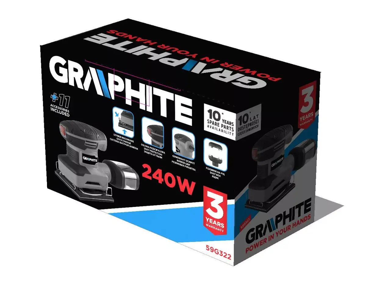 Floor polisher/sander Graphite 59G322 Photo 2