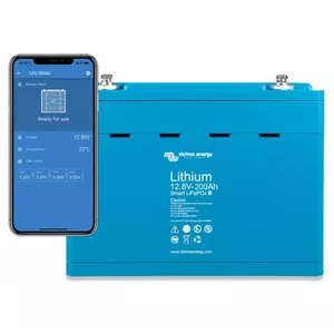Akumulators victron energy LiFePO4 Smart 200 Ah 12 V — dziļas izlades, iebūvēts BMS, CAN/RS485