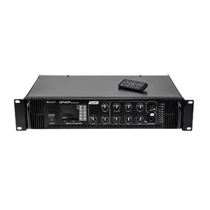 Audio amplifier Omnitronic 80709611 Performance/stage Black