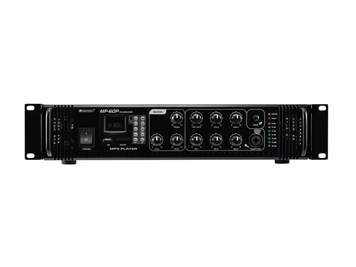 Audio amplifier Omnitronic 80709611 Photo 2