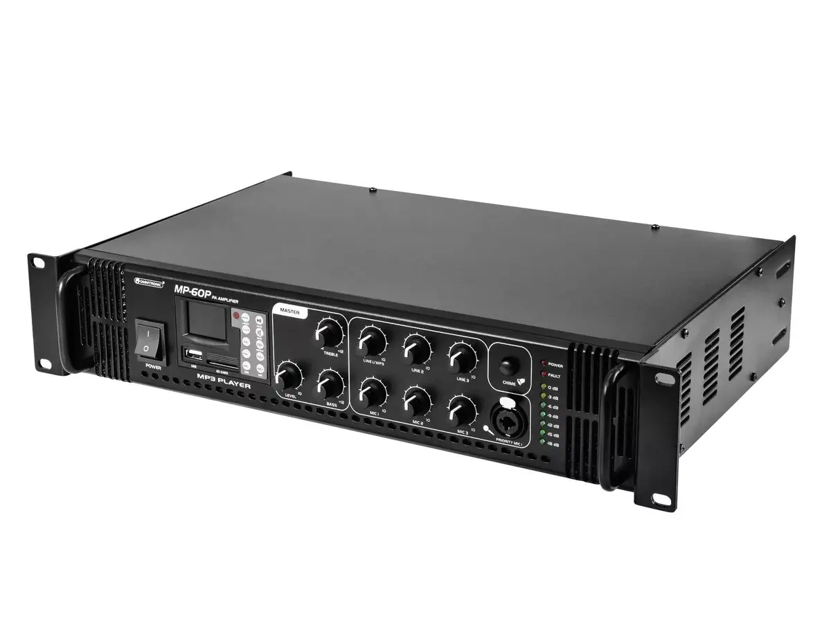 Audio amplifier Omnitronic 80709611 Photo 4
