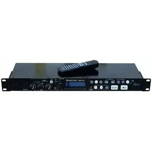 Media player Omnitronic DMP-102, 19" rack USB and SD playback