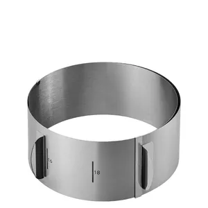 Cake ring GEFU TONDO stainless steel, height 100 mm, 1 piece