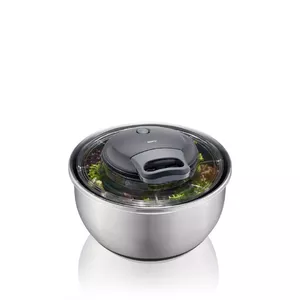 GEFU Salad Spinner Pullit G-89559 — compact salad centrifuge, manual operation, lightweight design