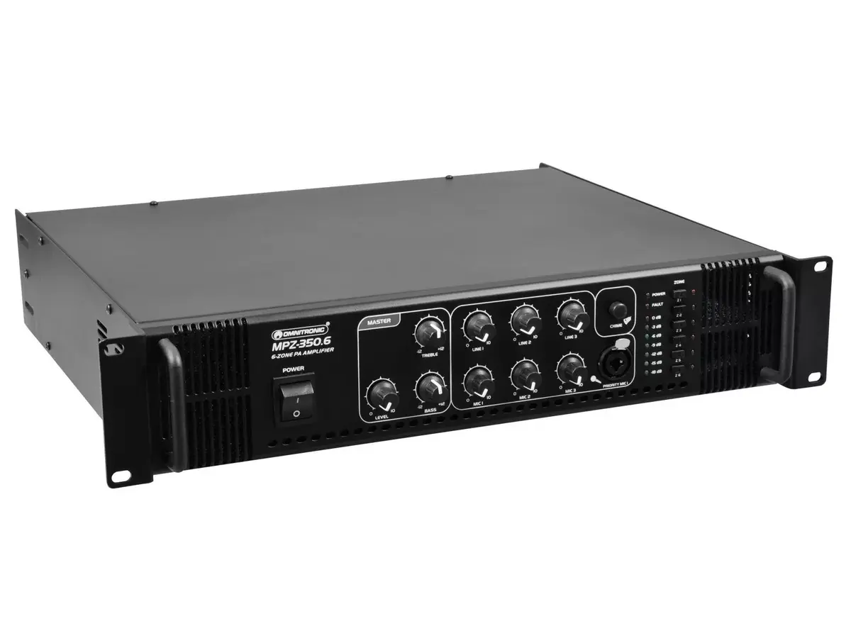 Audio amplifier Omnitronic 80709741 Photo 2
