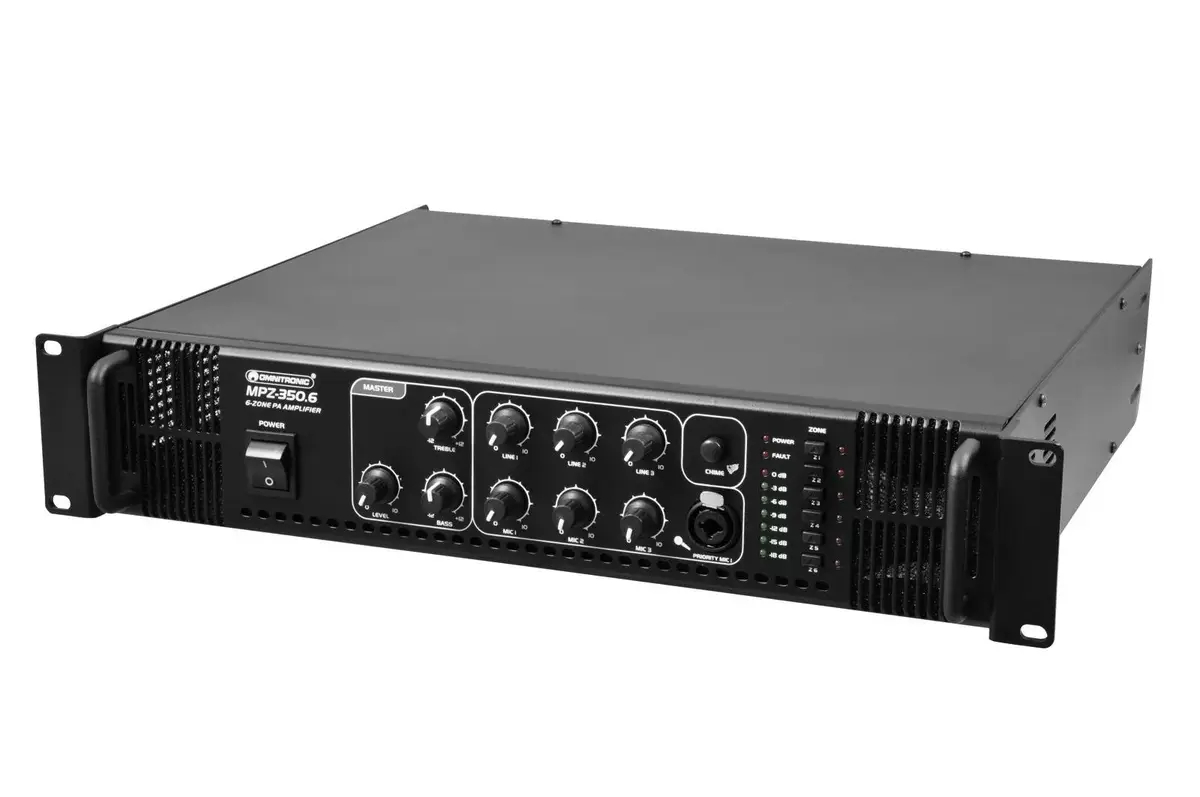 Audio amplifier Omnitronic 80709741 Photo 3