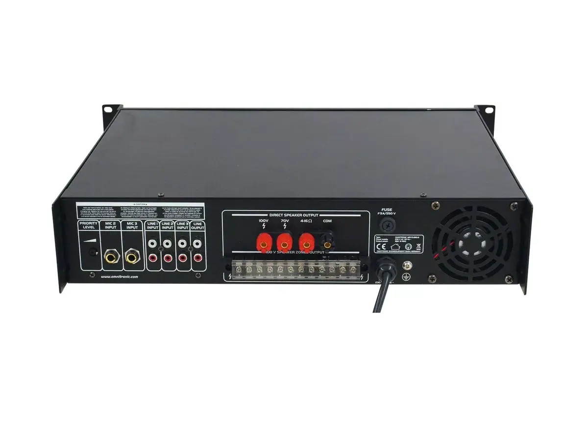 Аудиоусилитель Omnitronic 80709791 Photo 2