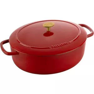 Cast iron oval pot Ballarini Bellamonte 5.5 L, red, model 75003-566-0