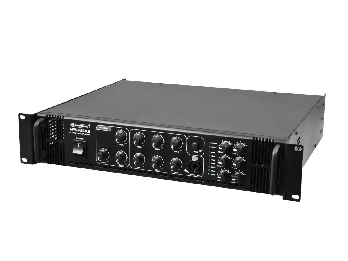 Аудиоусилитель Omnitronic 80709786 Photo 2
