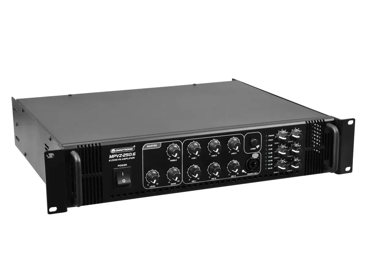 Аудиоусилитель Omnitronic 80709786 Photo 3