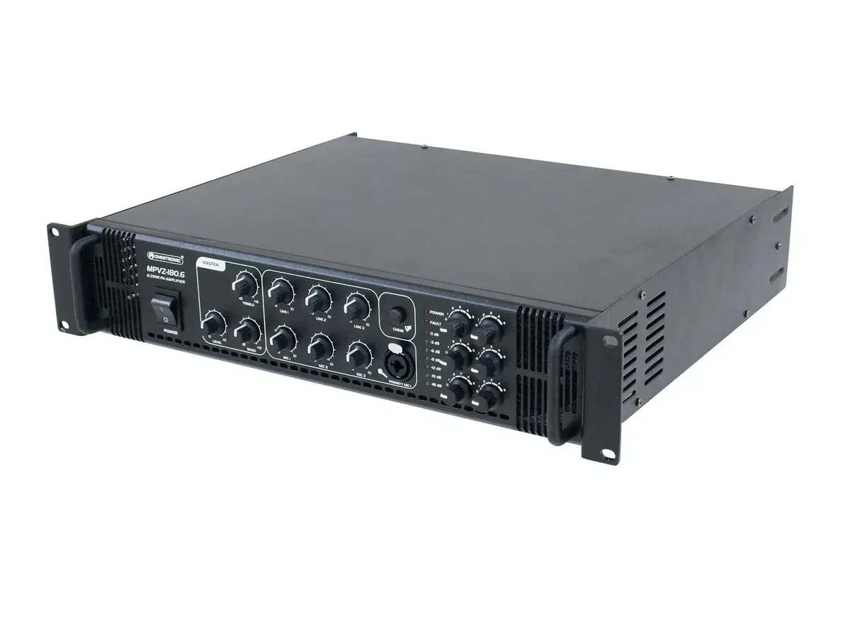Audio pastiprinātājs Omnitronic 80709781 Photo 4