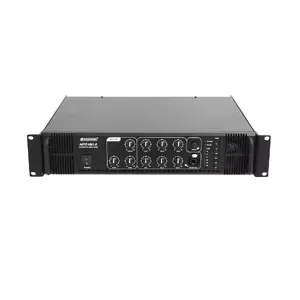 Audio amplifier Omnitronic 80709721 Performance/stage Black