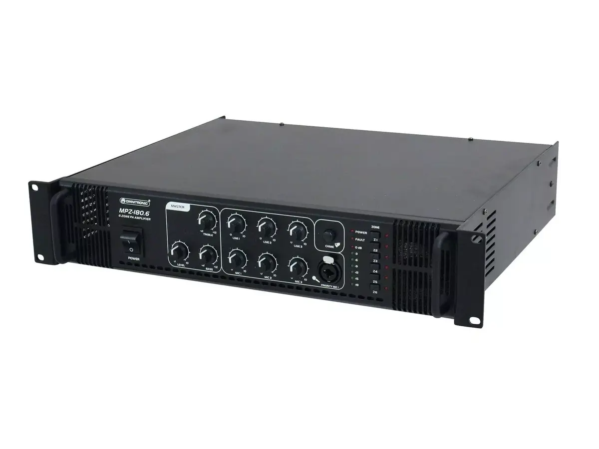 Audio amplifier Omnitronic 80709721 Photo 4