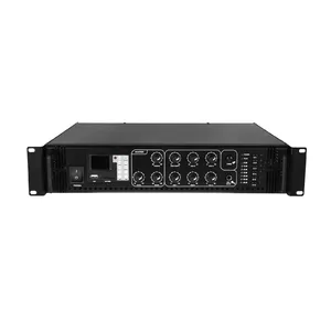 Audio amplifier Omnitronic 80709755 Performance/stage Black