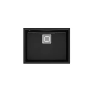 Кухонная мойка QUADRON DAVID 50 из нержавеющей стали однобочная модель HQD5542U7-BS