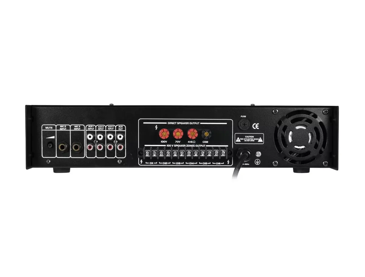 Audio pastiprinātājs Omnitronic 80709752 Photo 3