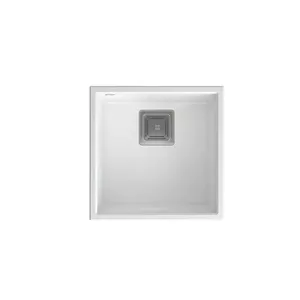 Sink QUADRON DAVID 40 HQD4242U1-BS — stainless steel kitchen sink, single bowl 40 cm