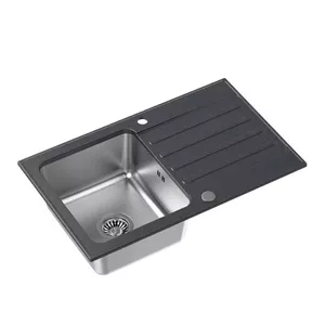 Sink QUADRON Kenneth 111 (FUS_K7848CZ) — stainless kitchen sink, single bowl