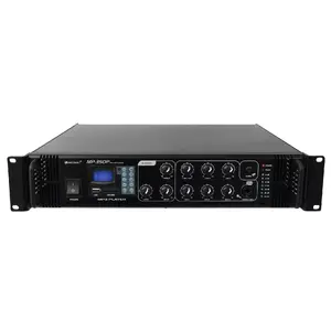 Audio amplifier Omnitronic 80709645 Performance/stage Black