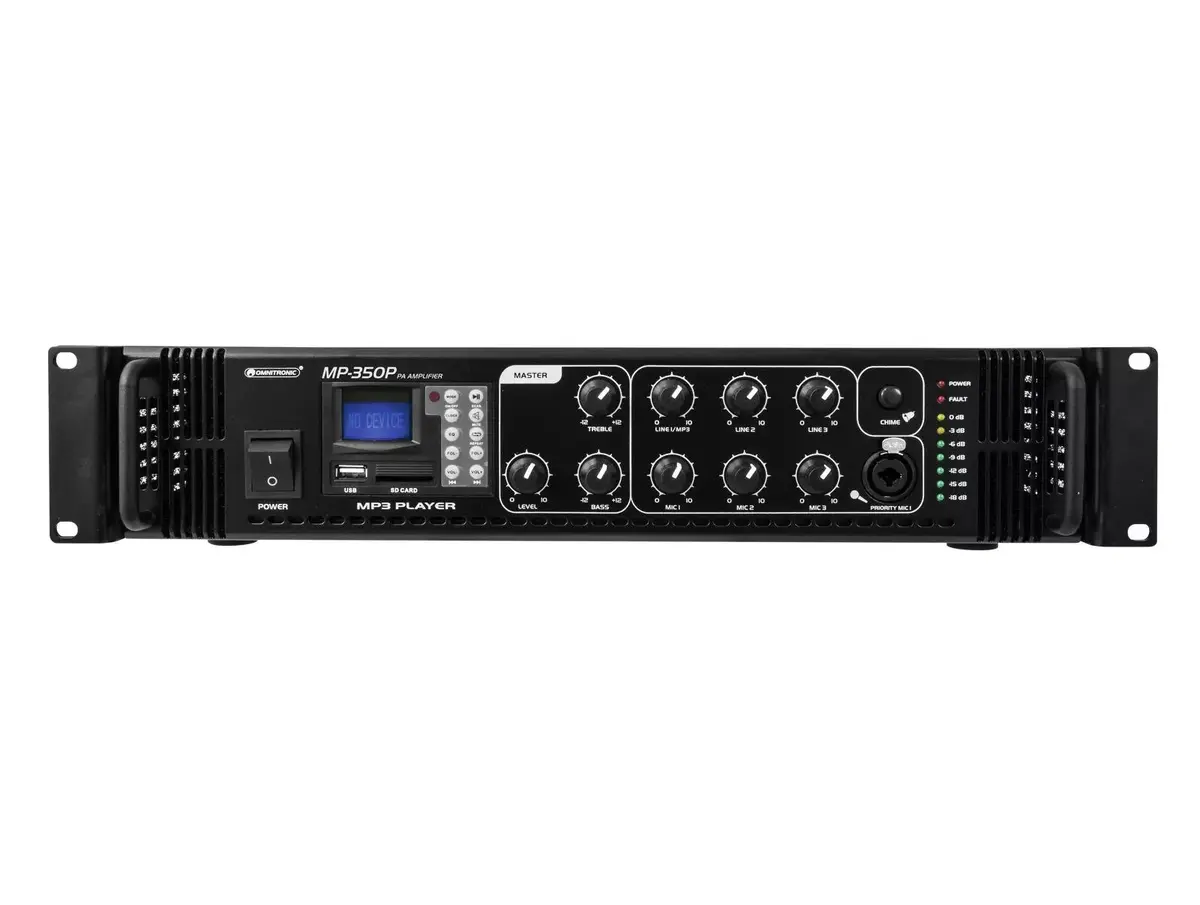 Audio amplifier Omnitronic 80709645 Photo 4