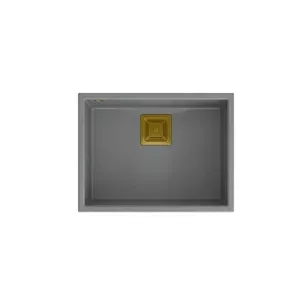 Kitchen sink QUADRON DAVID 50 HQD5542U5-G1 stainless steel single bowl 50 cm