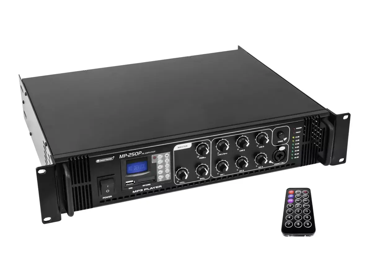 Audio amplifier Omnitronic 80709641 Photo 2