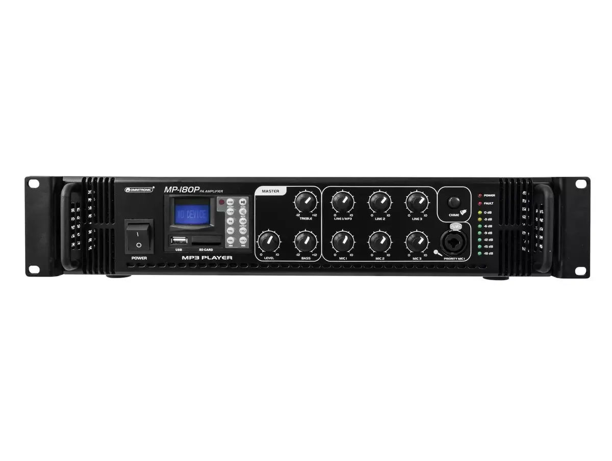 Audio Amplifier Omnitronic 80709631 Photo 4